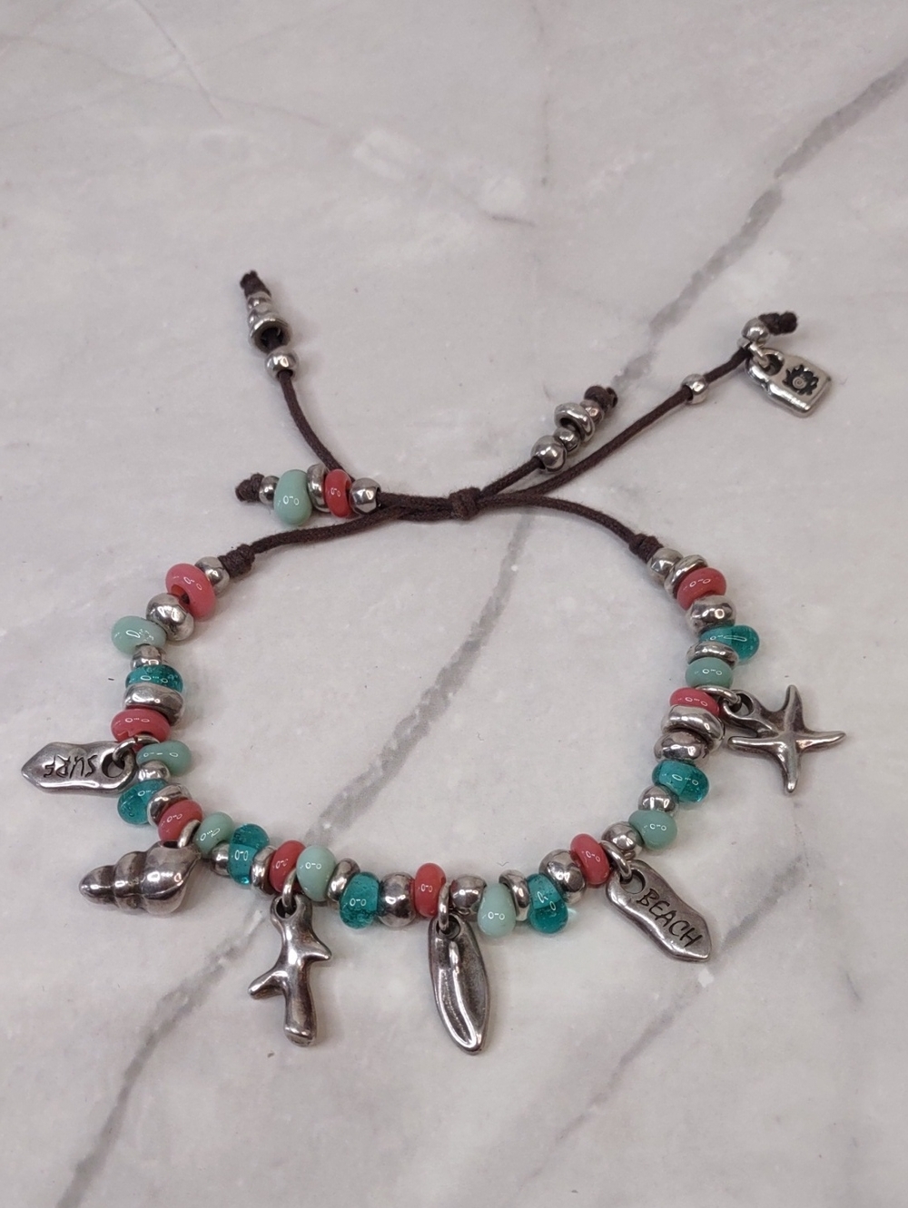 UNO de 50 Beaded Charm Bracelet